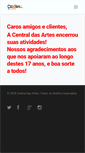Mobile Screenshot of centraldasartes.com.br